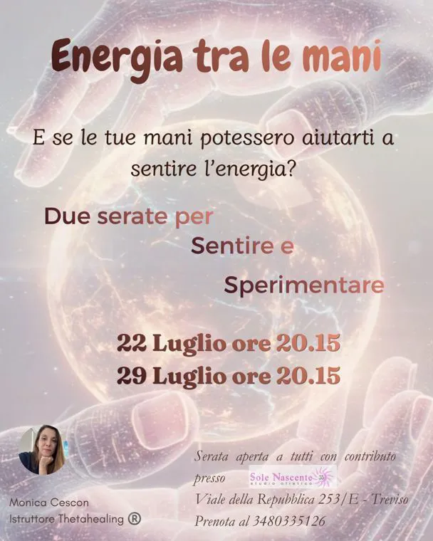 Energia tra le mani