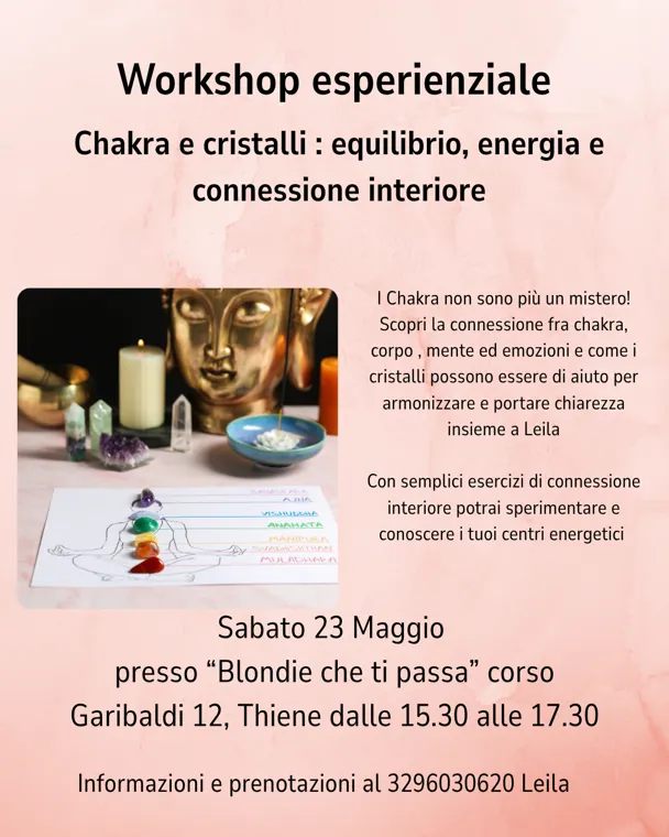 Chakra e cristalli per equilibrio ed energia